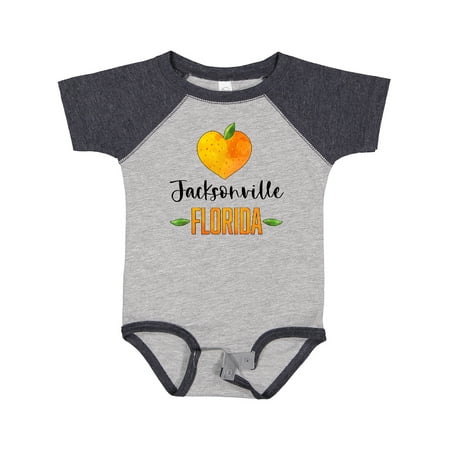 Inktastic Jacksonville Florida Orange in Heart Gift Baby Boy or Baby Girl Bodysuit
Inktastic Jacksonville Florida Orange in Heart Gift Baby Boy or Baby Girl Bodysuit