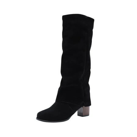 VONCOS Women s Boots Autumn Winter Thick Heel Mid-tube Boots With Belt Buckle Warm Women s Shoes
VONCOS Women s Boots Autumn Winter Thick Heel Mid-tube Boots With Belt Buckle Warm Women s Shoes