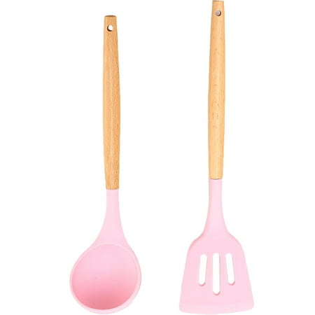 2 Pc Kitchen Utensil Set Easy to Clean Wooden Kitchen Utensils Cooking Utensils for Nonstick Cookware
2 Pc Kitchen Utensil Set Easy to Clean Wooden Kitchen Utensils Cooking Utensils for Nonstick Cookware
