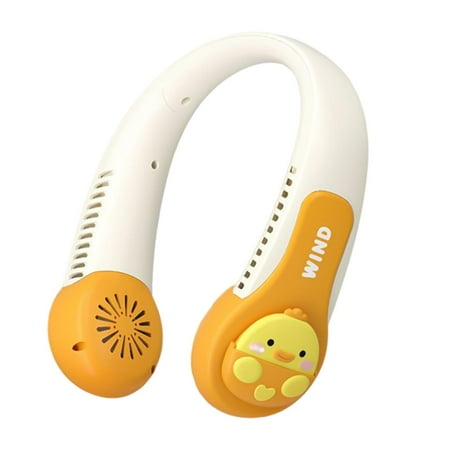 Trarodic Neck Fan | Cartoon Portable Bladeless Neck Fan | Small Cooling Neck Fan Bladeless Fan With 3 Speeds Wearable Leafless For Weeding Camping Sports Travel Outdoor
Trarodic Neck Fan | Cartoon Portable Bladeless Neck Fan | Small Cooling Neck Fan Bladeless Fan With 3 Speeds Wearable Leafless For Weeding Camping Sports Travel Outdoor