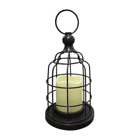 NUOLUX Outdoor LED Hanging Light Decorative Bird Cage Lantern Decorative Lantern