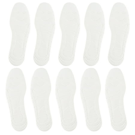 NUOLUX 5 Pairs Universal Disposable Insoles Sweat Absorption Cuttable Shoes Insoles for Sports Leisure (White S)
NUOLUX 5 Pairs Universal Disposable Insoles Sweat Absorption Cuttable Shoes Insoles for Sports Leisure (White S)