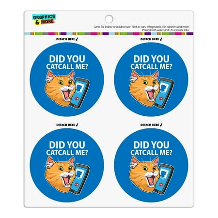 Did You Catcall Me Cat With Phone Refrigerator Fridge Locker Vinyl Circle Magnet Set
Did You Catcall Me Cat With Phone Refrigerator Fridge Locker Vinyl Circle Magnet Set