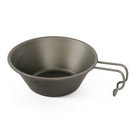 Alloet 200ML Camping Bowl Heat-resistant Sierra Cup Lightweight (titanium alloy)
Alloet 200ML Camping Bowl Heat-resistant Sierra Cup Lightweight (titanium alloy)