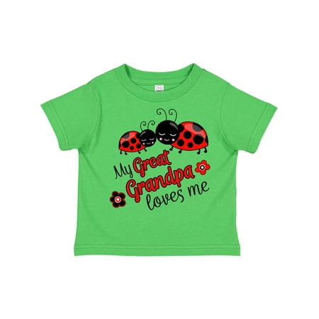 Inktastic My Great Grandpa Loves Me Cute Ladybugs Gift Toddler Boy or Toddler Girl T-Shirt
Inktastic My Great Grandpa Loves Me Cute Ladybugs Gift Toddler Boy or Toddler Girl T-Shirt