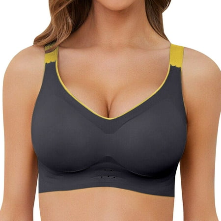 ZMHEGW Adjustable High Impact Sports Bras for Women 1 Wire-Free Low Impact Bra Solid Print Black Xl
ZMHEGW Adjustable High Impact Sports Bras for Women 1 Wire-Free Low Impact Bra Solid Print Black Xl