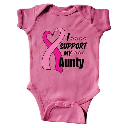 Inktastic Breast Cancer Awareness I Support My Aunty with Pink Ribbon Gift Baby Boy or Baby Girl Bodysuit
Inktastic Breast Cancer Awareness I Support My Aunty with Pink Ribbon Gift Baby Boy or Baby Girl Bodysuit