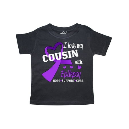 Inktastic I Love my Cousin with Epilepsy Hope Support Cure Gift Toddler Boy or Toddler Girl T-Shirt
Inktastic I Love my Cousin with Epilepsy Hope Support Cure Gift Toddler Boy or Toddler Girl T-Shirt