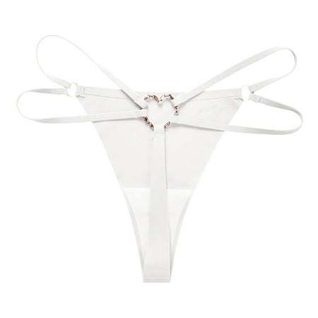 Tosmy Womens Underwear Seamless Thong Women s Metal Ring Pure Desire Girl T Pants Large Size Pure Cotton Crotch Breathable Underwear Panties For Women
Tosmy Womens Underwear Seamless Thong Women s Metal Ring Pure Desire Girl T Pants Large Size Pure Cotton Crotch Breathable Underwear Panties For Women