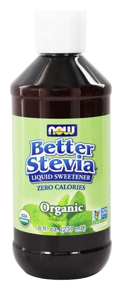 Now Foods Better Stevia Organic Liquid Stevia Extract Fl Oz Walmart