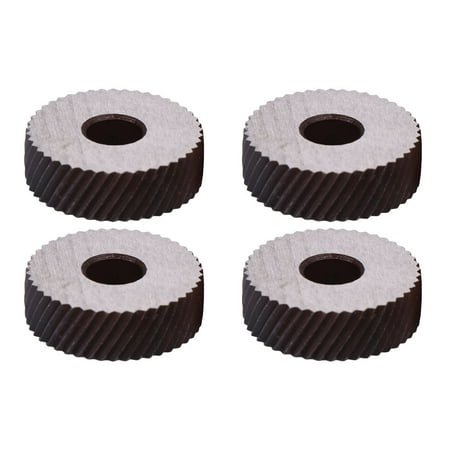 NICEXMAS 4pcs Lathe Knurling Wheel Inner Hole Embossing Wheel Steel Knurling Wheel
NICEXMAS 4pcs Lathe Knurling Wheel Inner Hole Embossing Wheel Steel Knurling Wheel