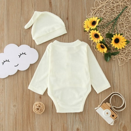 TOWED22 Baby Girl Outfits Baby Girl Clothes Romper Floral Ruffle Long Sleeve Jumpsuit Bodysuit Cute Baby Onesie Fall Winter Outfits White
TOWED22 Baby Girl Outfits Baby Girl Clothes Romper Floral Ruffle Long Sleeve Jumpsuit Bodysuit Cute Baby Onesie Fall Winter Outfits White