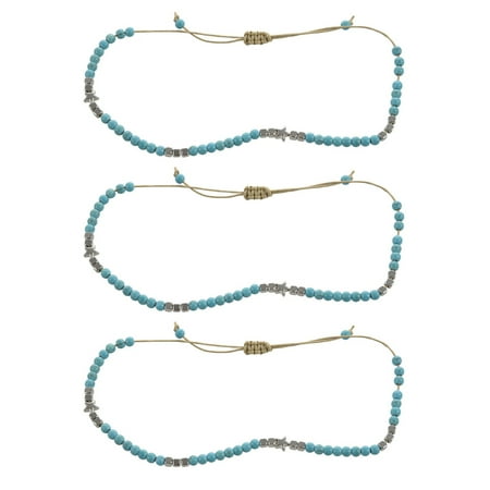 3X Bohemian Stone Anklets for Women Vintage Woven Rope Pendant Bracelet on Leg Anklet Beach Ankle Jewelry
3X Bohemian Stone Anklets for Women Vintage Woven Rope Pendant Bracelet on Leg Anklet Beach Ankle Jewelry