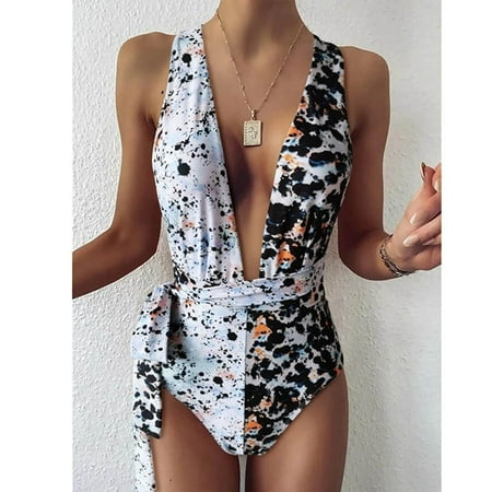 Jumpsuits Bodysuit For Women Women S Sexy Irregular Leopard Print Dot Two Color Splicing One Piece Swimsuit Shaperwear Bodysuit Jumpsuit
Jumpsuits Bodysuit For Women Women S Sexy Irregular Leopard Print Dot Two Color Splicing One Piece Swimsuit Shaperwear Bodysuit Jumpsuit