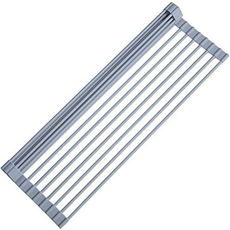 2 Pack Roll Up Dish Drying Rack 20.5 x 13 Over The Sink Dish Drying Rack Kitchen Rolling Dish Drainer Foldable Dish Drying Rack for Kitchen Sink Counter
2 Pack Roll Up Dish Drying Rack 20.5 x 13 Over The Sink Dish Drying Rack Kitchen Rolling Dish Drainer Foldable Dish Drying Rack for Kitchen Sink Counter