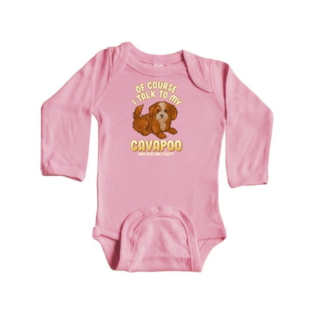 Inktastic Cavapoo Poodle King Charles Spaniel Gift Baby Girl Long Sleeve Bodysuit
Inktastic Cavapoo Poodle King Charles Spaniel Gift Baby Girl Long Sleeve Bodysuit