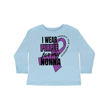 Inktastic Chronic Pain I Wear Purple For My Nonna Gift Toddler Boy or Toddler Girl Long Sleeve T-Shirt
Inktastic Chronic Pain I Wear Purple For My Nonna Gift Toddler Boy or Toddler Girl Long Sleeve T-Shirt