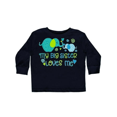 Inktastic My Big Sister Loves Me- cute elephants Gift Toddler Boy or Toddler Girl Long Sleeve T-Shirt
Inktastic My Big Sister Loves Me- cute elephants Gift Toddler Boy or Toddler Girl Long Sleeve T-Shirt