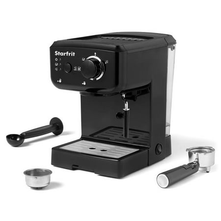Starfrit 024005-001-0000 1 100-Watt Espresso and Cappuccino Machine