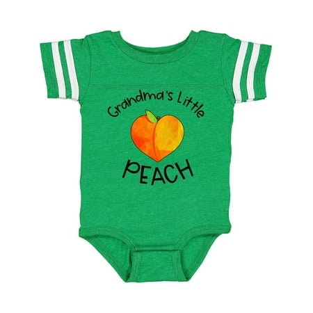 Inktastic Grandma s Little Peach Cute Peach Heart Gift Baby Boy or Baby Girl Bodysuit
Inktastic Grandma s Little Peach Cute Peach Heart Gift Baby Boy or Baby Girl Bodysuit