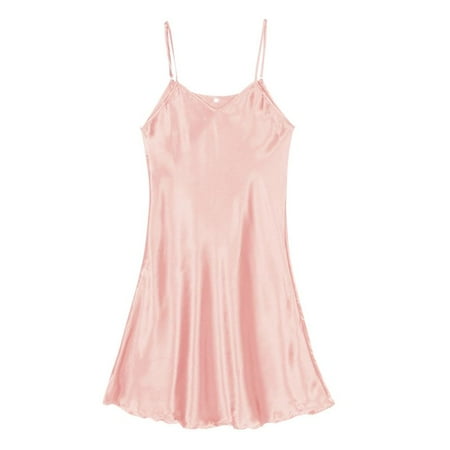 Promotion Clearance! Girls Sleepwear Nightshirts Satin Chemises Slip Sleepwear Women Sleep Lounge Nightgowns Sleepshirts Pink XL
Promotion Clearance! Girls Sleepwear Nightshirts Satin Chemises Slip Sleepwear Women Sleep Lounge Nightgowns Sleepshirts Pink XL