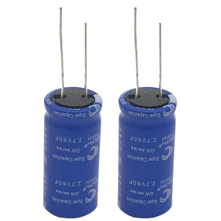 1pc Super Capacitor 2.7V 60F DIY Series Farad Capacitor Farad Condenser