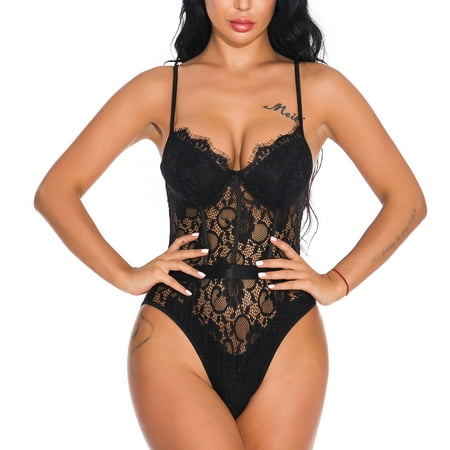 DAETIROS Women s Cosplay Costumes Sexy Underwear Lace Perspective Hollow Out Bandage Home Clothes Sexy Lingerie Black Size XL
DAETIROS Women s Cosplay Costumes Sexy Underwear Lace Perspective Hollow Out Bandage Home Clothes Sexy Lingerie Black Size XL