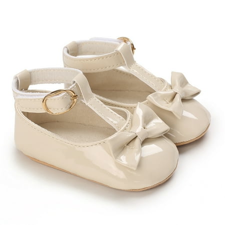 Infant Baby Girls Mary Jane Flats Solid Soft-soled Anti-slip Princess Dress Shoes Crib Shoes First Walker Shoes Prewalker Shoes
Infant Baby Girls Mary Jane Flats Solid Soft-soled Anti-slip Princess Dress Shoes Crib Shoes First Walker Shoes Prewalker Shoes