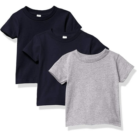 Marky G Apparel Baby and Toddler Short-Sleeve T-Shirts 100% Cotton Jersey Crew-Neck Tee 12M Navy/Navy/Heather(Pack of 3)
Marky G Apparel Baby and Toddler Short-Sleeve T-Shirts 100% Cotton Jersey Crew-Neck Tee 12M Navy/Navy/Heather(Pack of 3)