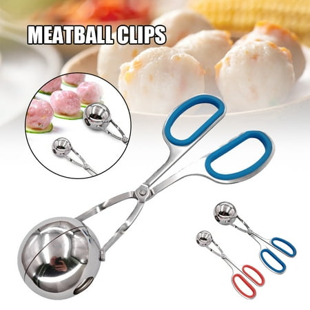 Meat Baller Non-Stick Meatball Maker with Anti-Slip Rubber Handles Stainless Steel Meat Baller Tongs
Meat Baller Non-Stick Meatball Maker with Anti-Slip Rubber Handles Stainless Steel Meat Baller Tongs