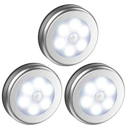 Pinshui LED Infrared Motion Sensor Light Magnetic Round Wardrobe Closet Night Lamp New
Pinshui LED Infrared Motion Sensor Light Magnetic Round Wardrobe Closet Night Lamp New