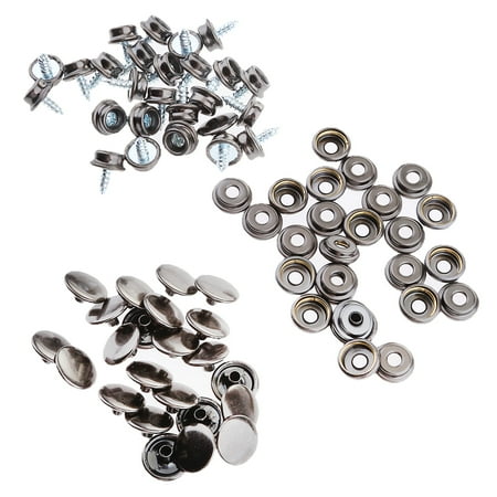25 Set (75Pcs) Snap Button 3/8 Screw Studs Fastener Socket For Canvas Boat Marine
25 Set (75Pcs) Snap Button 3/8 Screw Studs Fastener Socket For Canvas Boat Marine