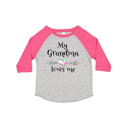 Inktastic My Grandma Loves Me- Heart Grandchild Boys or Girls Toddler T-Shirt
Inktastic My Grandma Loves Me- Heart Grandchild Boys or Girls Toddler T-Shirt