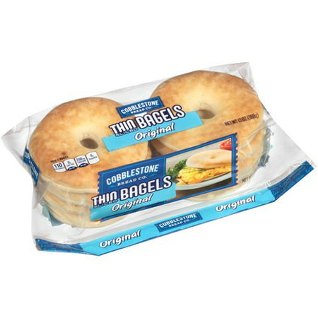 Cobblestone Bread Co. Original Thin Sliced Bagels, 13 oz - www.neverfullbag.com