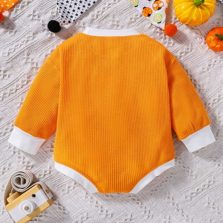 Gubotare Baby Winter Romper Baby Snug Fit Footed Cotton One-Piece Romper Jumpsuit Orange 12-18 Months
Gubotare Baby Winter Romper Baby Snug Fit Footed Cotton One-Piece Romper Jumpsuit Orange 12-18 Months