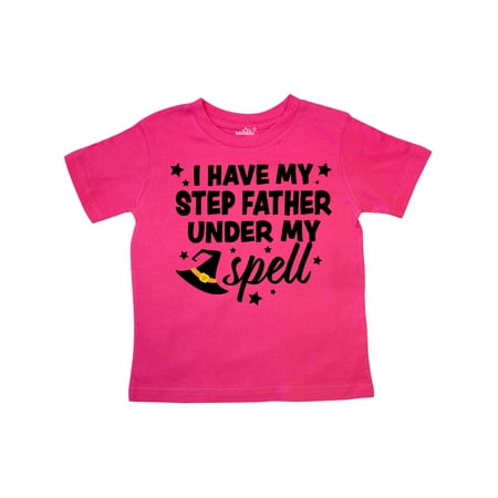 Inktastic I Have My Step Father Under My Spell with Cute Witch Hat Gift Toddler Boy or Toddler Girl T-Shirt
Inktastic I Have My Step Father Under My Spell with Cute Witch Hat Gift Toddler Boy or Toddler Girl T-Shirt