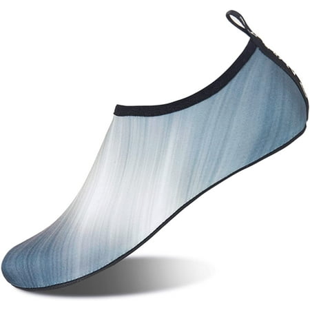 Womens and Mens Kids Water Shoes Quick-Dry for Beach Swim Surf Gradient Gray (32-33)
Womens and Mens Kids Water Shoes Quick-Dry for Beach Swim Surf Gradient Gray (32-33)