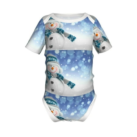 Coaee Christmas Snowman In The Snow for Soft Baby Short-Sleeve Bodysuit Baby Climbing Clothes Baby Girls Boys Bodysuit Romper-9M
Coaee Christmas Snowman In The Snow for Soft Baby Short-Sleeve Bodysuit Baby Climbing Clothes Baby Girls Boys Bodysuit Romper-9M