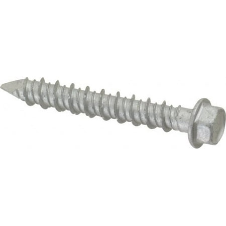 Red Head 1/4 Diam 1-3/4 Length Under Head Hex Drive Concrete Screw & Masonry Fastener
Red Head 1/4 Diam 1-3/4 Length Under Head Hex Drive Concrete Screw & Masonry Fastener