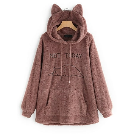 Avamo Women Winter Warm Pajamas Tops Blouse Hooded Sleepwear Nightgown Long Sleeve Sleepshirt Print Night Shirt S-5XL
Avamo Women Winter Warm Pajamas Tops Blouse Hooded Sleepwear Nightgown Long Sleeve Sleepshirt Print Night Shirt S-5XL
