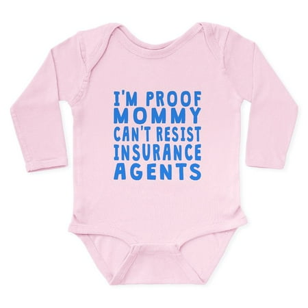 CafePress - Proof Mommy Cant Resist Insurance Agents Body Suit - Long Sleeve Infant Bodysuit
CafePress - Proof Mommy Cant Resist Insurance Agents Body Suit - Long Sleeve Infant Bodysuit