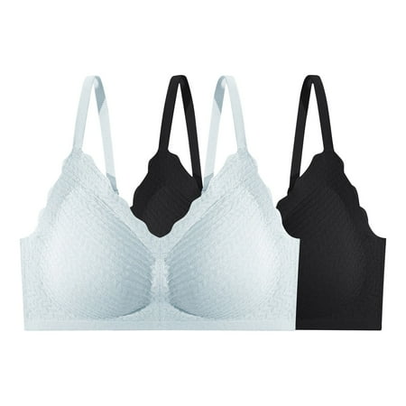 Clearance Bra OTEMRCLOC Women s Sexy 2-Pack Soft Support Small Bust Push-Up Cup Three-Row Dark Gray L
Clearance Bra OTEMRCLOC Women s Sexy 2-Pack Soft Support Small Bust Push-Up Cup Three-Row Dark Gray L