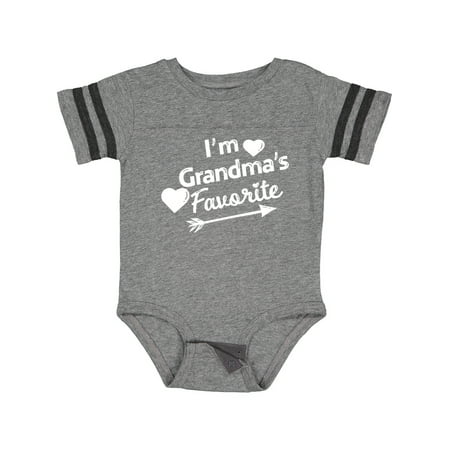 Inktastic I m Grandma s Favorite with Arrow and Hearts Gift Baby Boy or Baby Girl Bodysuit
Inktastic I m Grandma s Favorite with Arrow and Hearts Gift Baby Boy or Baby Girl Bodysuit