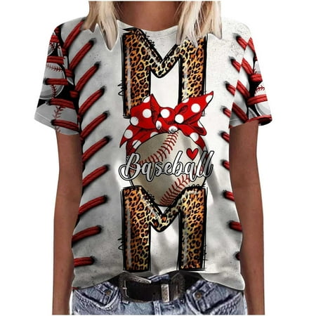 Going Out Blouses for Women Women Casual Summer Printing Short Sleeves Round Neck Loose T-Shirt Blouse Tops Corset Tops for Women Brown XL
Going Out Blouses for Women Women Casual Summer Printing Short Sleeves Round Neck Loose T-Shirt Blouse Tops Corset Tops for Women Brown XL