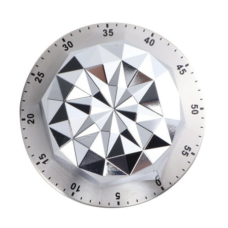 Kitchen Timer Creative Time Reminder Mechanical Timer Baking Stainless Steel Magnetic Countdown Timer Aalarm Clock