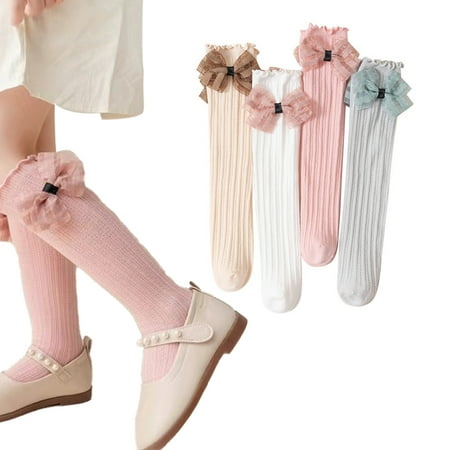 Godderr Kids Baby Girls knee high socks Big Girls Bow Mesh Breathable Dress Socks Toddler Girls Cotton Tube Uniform Stockings 2 Pairs for 3-12Y
Godderr Kids Baby Girls knee high socks Big Girls Bow Mesh Breathable Dress Socks Toddler Girls Cotton Tube Uniform Stockings 2 Pairs for 3-12Y
