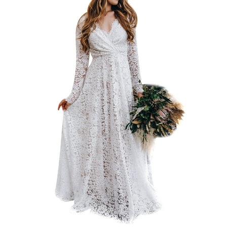 Binpure Women Pregnant Dress Plain Floral Lace Lace Long/ Flared Sleeve Maternity Dress
Binpure Women Pregnant Dress Plain Floral Lace Lace Long/ Flared Sleeve Maternity Dress