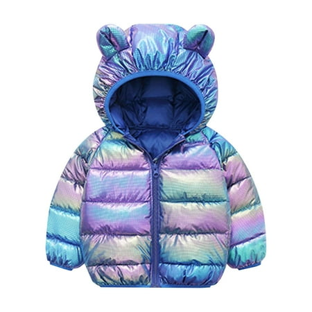 EHTMSAK Children Boy Girl Colorful Padded Coat Toddler Baby Hooded Ears Long Sleeve Puffer Jacket Fall Winter Zip Up Outerwear Blue 1Y-5Y 120
EHTMSAK Children Boy Girl Colorful Padded Coat Toddler Baby Hooded Ears Long Sleeve Puffer Jacket Fall Winter Zip Up Outerwear Blue 1Y-5Y 120