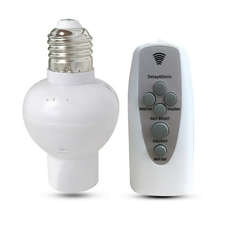 maytalsoy Plastic Wireless Lamp Base Detachable Remote Control Antiflaming E27 LED Timing Holder Light Switch Socket Accessories
maytalsoy Plastic Wireless Lamp Base Detachable Remote Control Antiflaming E27 LED Timing Holder Light Switch Socket Accessories
