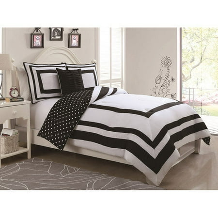 Polka Dot Comforters And Hearts Bedding